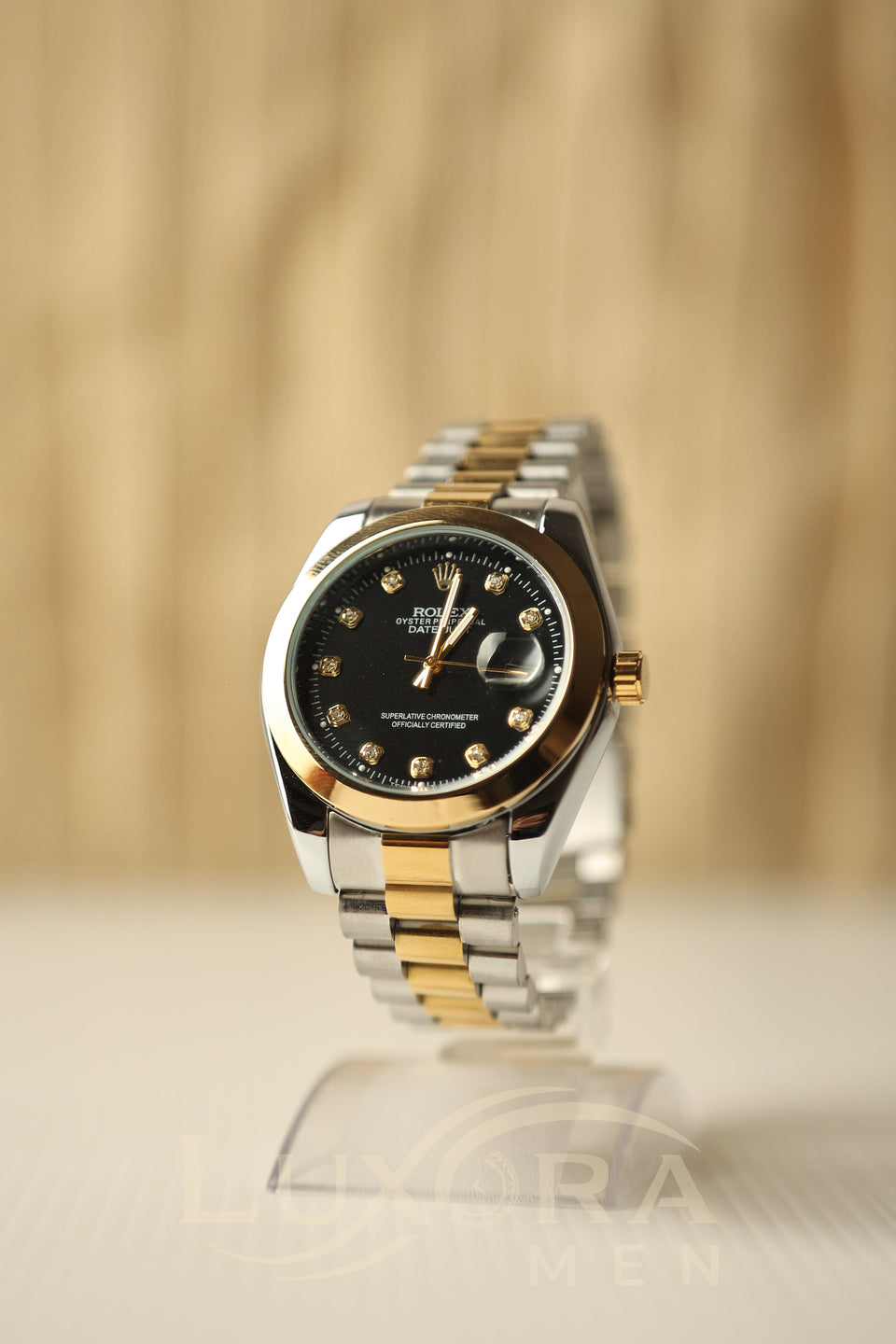 Luxury Classic Jubilee Mechanical Watch Stainless Steel Men's Timepiece