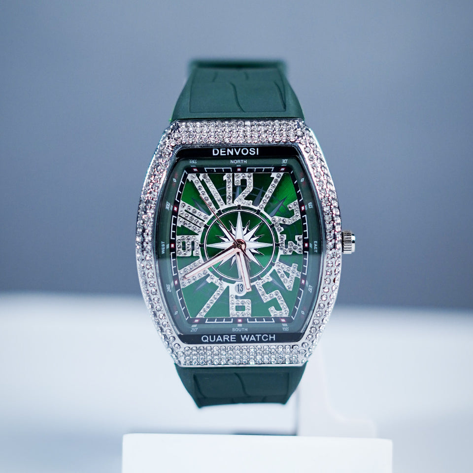 Denvosi by Franck Muller Diamond Bezel With Box.