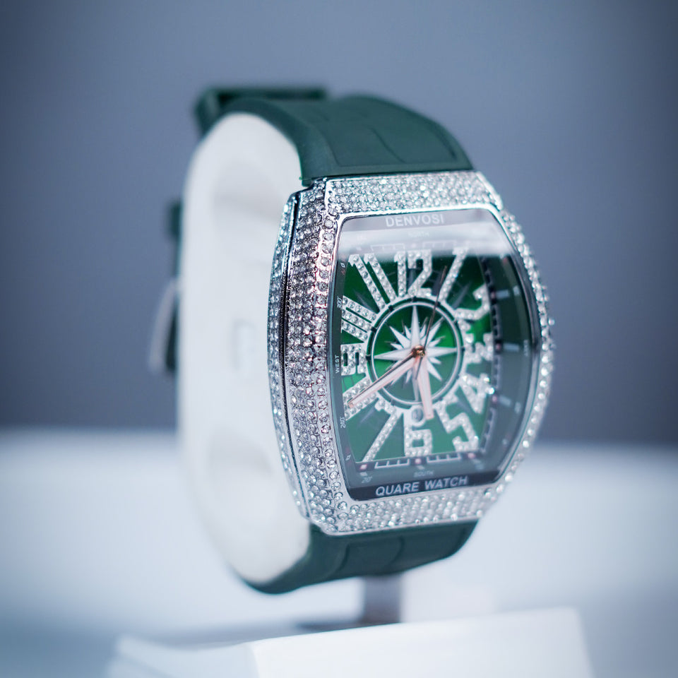 Denvosi by Franck Muller Diamond Bezel With Box.